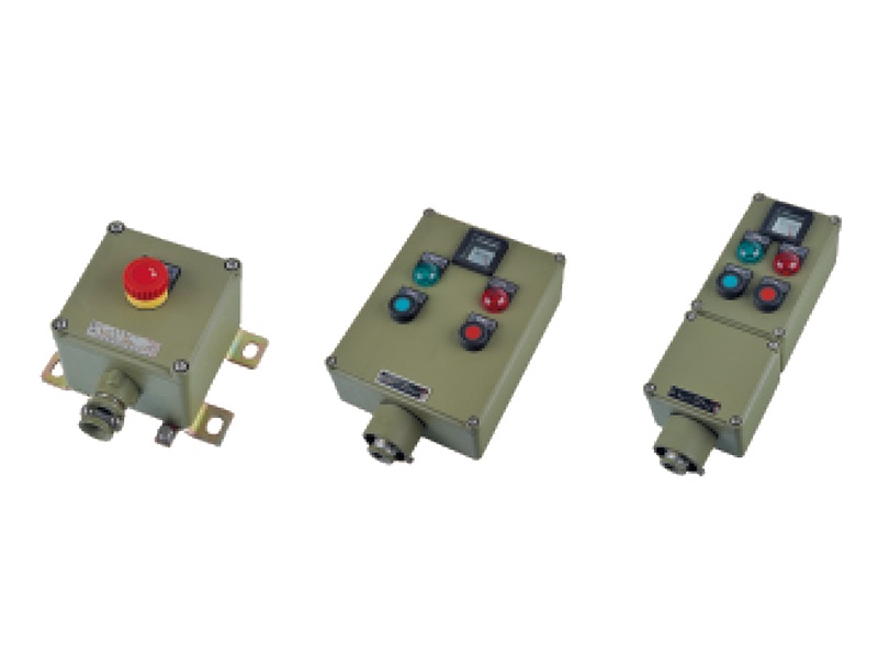 Explosion-proof operation post