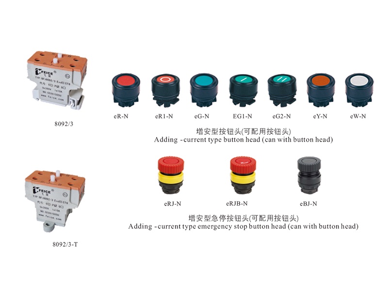 Explosion-proof control button